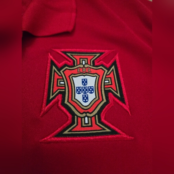 Red Nike Portugal Soccer Jersey - Picture 6 of 7